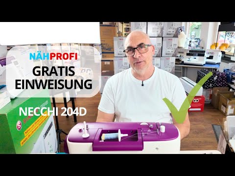 FREE Sewing Machine INSTRUCTION & Features: Necchi NC-204D (also applies to 102D + 103D) #SewingPro