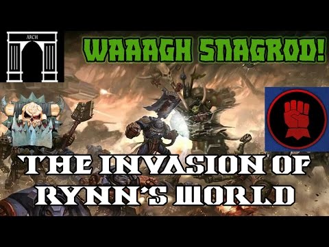 40k Lore, The Invasion of Rynn's World, Crimson Fists VS Waaagh! Snagrod