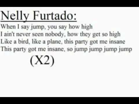 Jump Flo Rida ft  Nelly Furtado lyrics