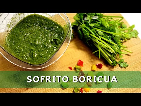 How to Make Puerto Rican Sofrito from SCRATCH | Homemade Sofrito Recipe!