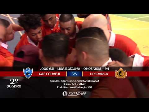 2ºQ/LB/JOGO 620/M-MOMENTOS - GAF Cohab II 8 x 2 Liderança