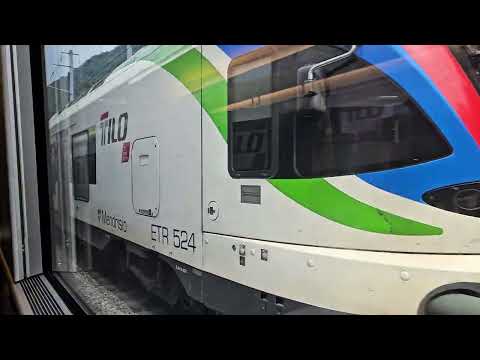 From Lugano to Arth-Goldau on Giruno RABe 501 train