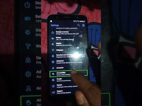How to fix "TalkBack" double tap activate problem in ASUS