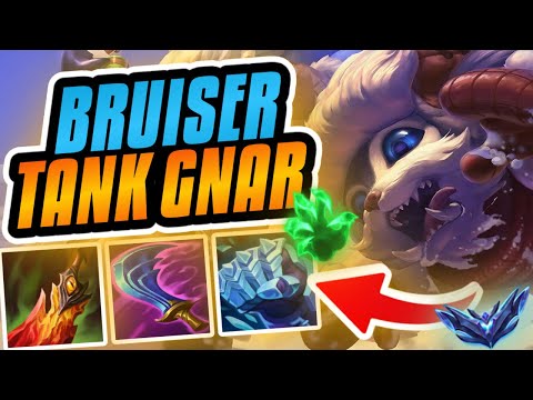 BRUISER TANK GNAR IS BACK! 3K HEALTH AT 2 ITEMS?! Season 12 Gnar Ranked Gameplay (League Of Legends)