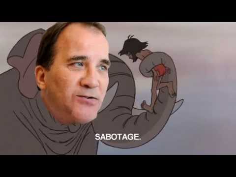 Stefan Löfven vs Anna Kindberg Batra. Jonas Sjöstedt lägger sig i.