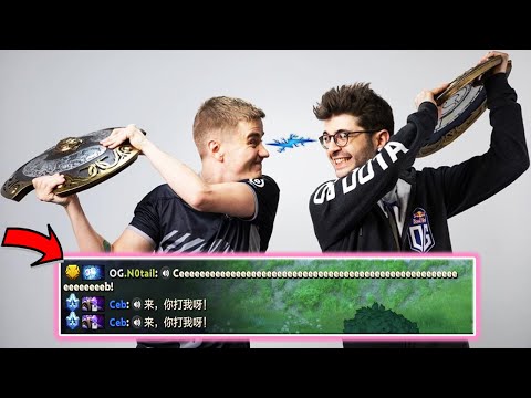 2x TI Winners N0taiL & Ceb Battle in pubs DOTA 2
