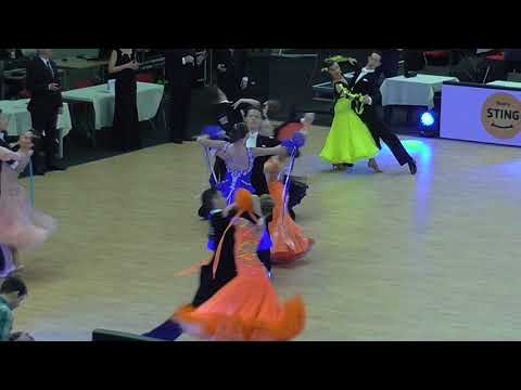 003 Jakub Pozdíšek - Ester Dostálová /MČR STT 2018/ Třinec/ Mládež/ 1.kolo/ Slowfox