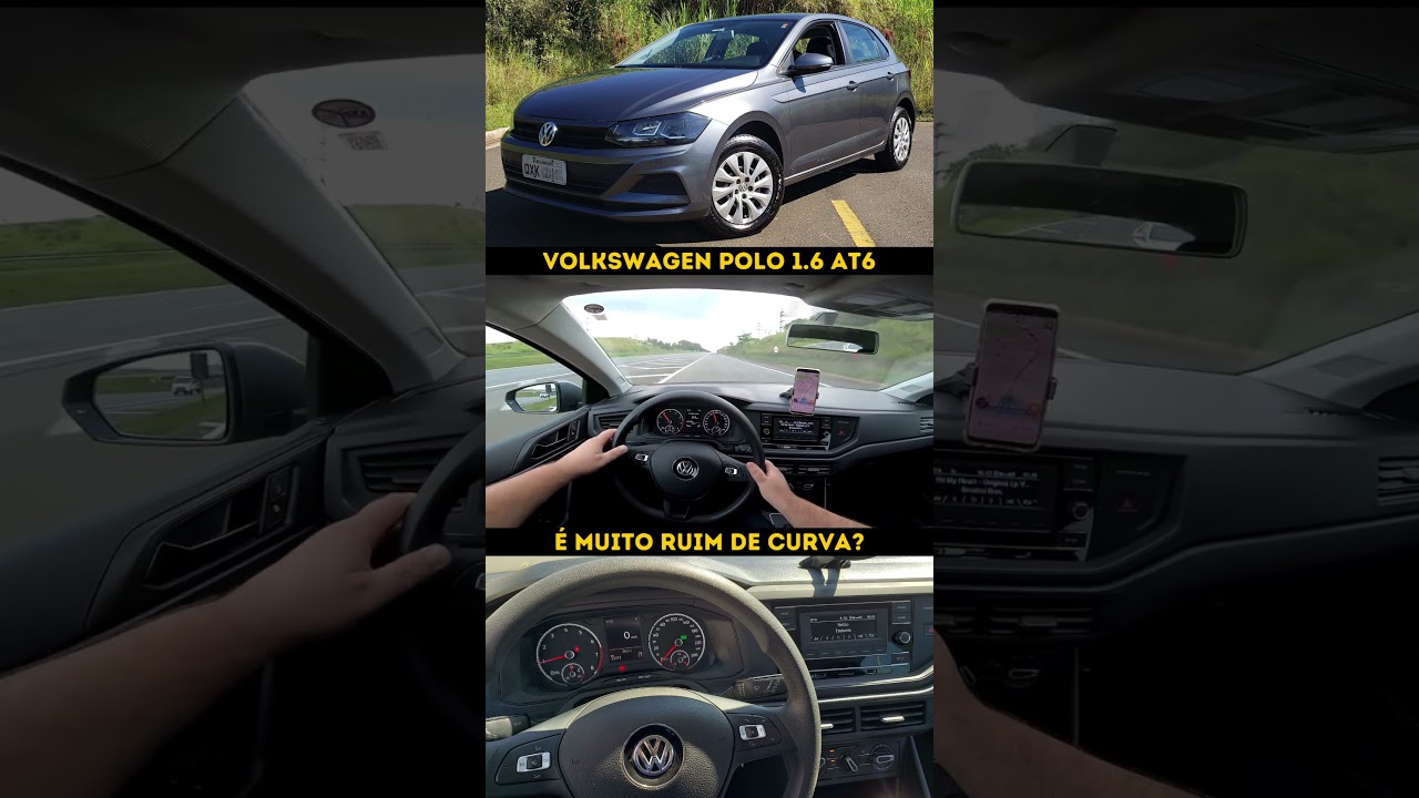 Volkswagen Polo foi para nosso teste de curva e mostrou que o pneu não ajuda muito nessa versão...