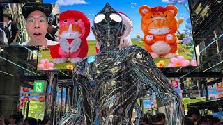 ウルトラマンの日に、原宿に新しくできたウルトラマート行って【3m銀のティガ】見に行ってきた！！