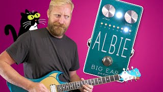 Video thumbnail for BIG EAR pedals ALBIE! - a "Curated" Multi-Effect packed full of weird and wonderful sounds by 60 Cycle Hum