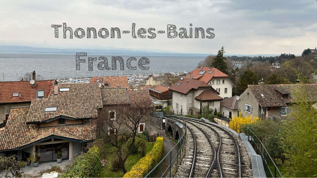 Watch video Thonon-les-Bains, a french town along the Léman Lake, France Thonon-les-Bains, a french town along the Léman Lake, France