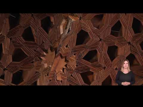 Armadura dodecágona de la iglesia de San Gil. Museo de la Alhambra