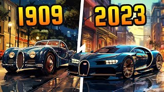 Evolution of Bugatti (Animation) [NEW]