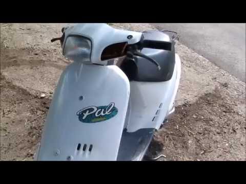 Обзор скутера Honda Pal af 17(старичёк-бодричёк)