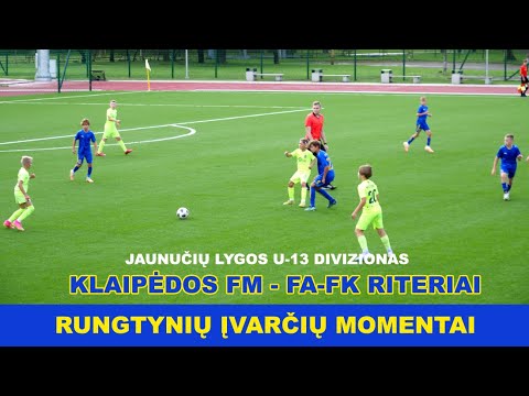 Klaipėdos FM- Vilniaus TALENTŲ FA-FK RITERIAI 10-0 (5-0) [ĮVARČIAI]