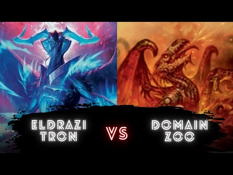 Modern MTG: Eldrazi Tron vs Domain Zoo | Magic: The Gathering Gameplay