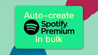 AIOStream V Tutorial - Bulk Create Premium Spotify Accounts