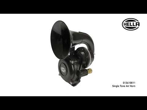 013410011 - Compressed air horn - Single tone 12-24 V, 120 W - Universal