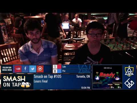 SOT 105 - Luke (Fox) vs Plat (Falcon, Fox) - SSBM Losers Final