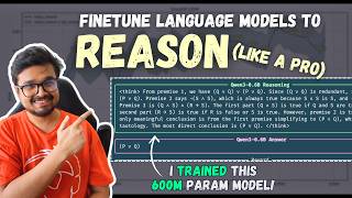 How to finetune LLMs to THINK with Reinforcement Learning (GRPO from scratch!)
