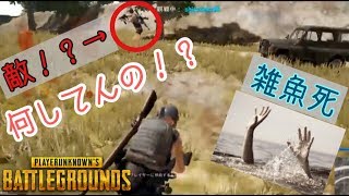 『敵が気づかない！？』様々な雑魚死PUBG ＃2