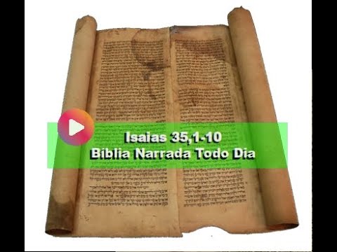 Isaias 35,1-10 - nas cavernas onde viviam dragões crescerá o caniço e o junco