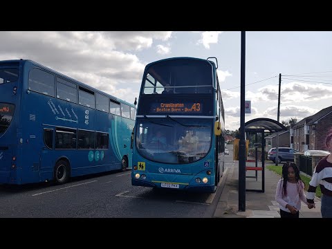 Arriva North East 7492 on the 43