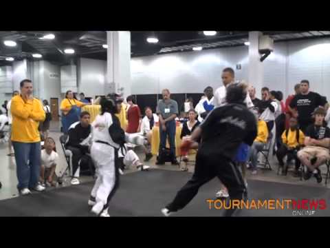 Melanie Ortiz vs Chelsey Nash WAKO Style Fighting at New England Open 2011 Merge