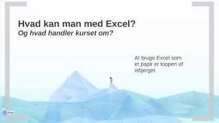 "Grundlæggende Excel" - Lær Excel fra A-Z