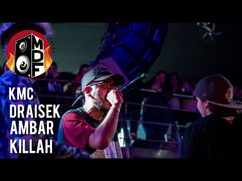 KMC vs ÁMBAR vs KILLAH vs DRAISEK // FILTROS //MDF MAESTROS DEL FREESTYLE