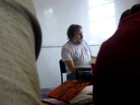 Slavoj Zizek at Birkbeck Institute - V - Symbolic space and Big Other