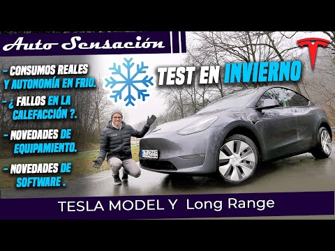 2022 Tesla Model Y Long Range  . Probamos como le sienta las temperaturas frias del invierno.