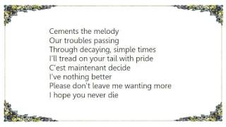 Badly Drawn Boy - Epitaph Lyrics