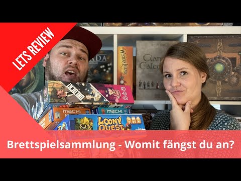 Wie kann deine erste Brettspielsammlung aussehen?