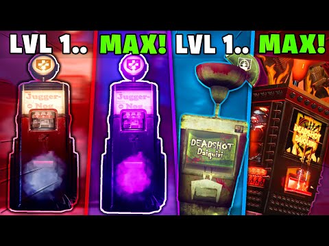 COLD WAR Zombies: ALL *LEAKED* PERK UPGRADE TIERS & Concept IDEAS! (BOCW Zombies)