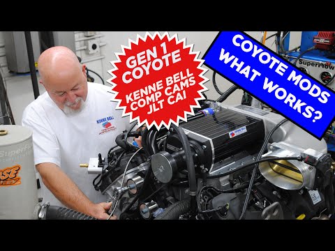 SUPERCHARGED, CAMMED 5.0L COYOTE-BOSS INTAKE, 4V CAMS & BOOST!
