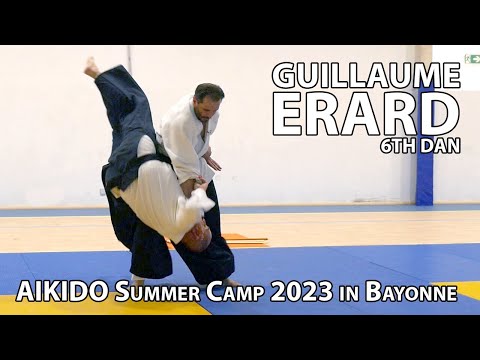 PERCUSSIVE AIKIDO! - Guillaume ERARD 6th Dan - Summer Course in Bayonne