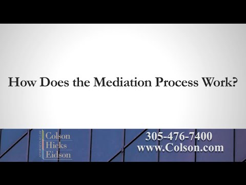 How Does Mediation Work?