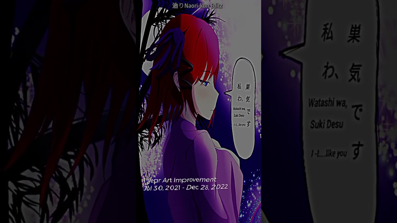 1 yr Art Improvement kuyz #shorts #anime #digitalart #alightmotion #ocs