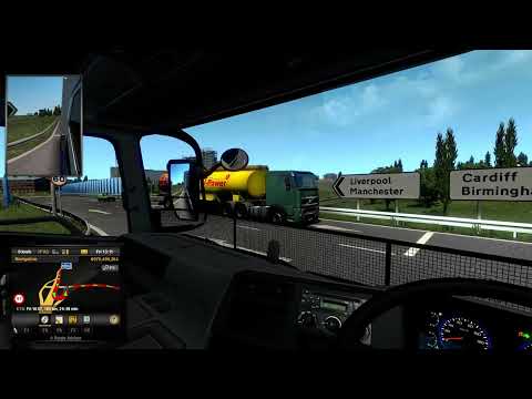 Euro Truck Simulator 2 v1.37 ProMods 2.46 Liverpool Cardiff Mitsubishi Fuso Super Great V | iNSANiTY
