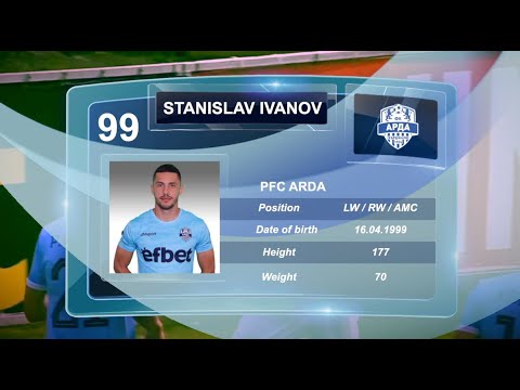 Stanislav Ivanov / PFC Arda / Skills & Goals /