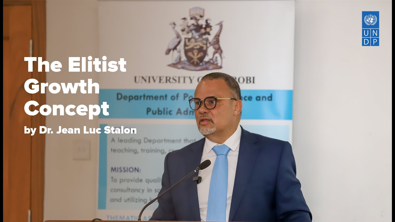 The Elitist Growth Concept by Dr. Jean Luc Stalon