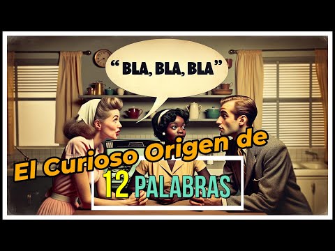 💥 el CURIOSO ORIGEN de 12 PALABRAS ❓❗