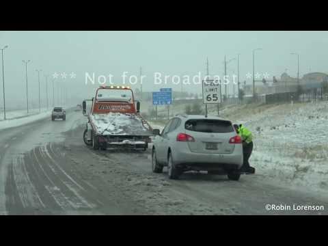 10-10-2019 Rapid City, South Dakota First Winter Storm and Blizzard Conditions