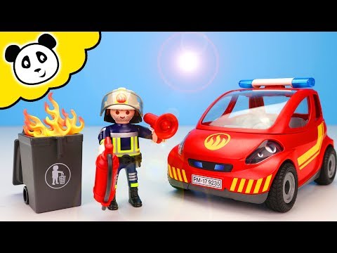 Playmobil Unboxing - Das Feuerwehr Einsatzfahrzeug! - Spielzeug auspacken & spielen - Pandido TV
