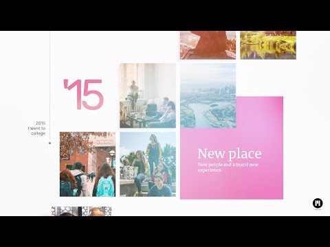Memories Timeline Template for Apple Motion and FCPX - MotionVFX