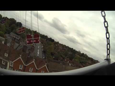 "Sky Flyer" Star Flyer On Ride HD Marlborough Mop Fair - Joey Noyce