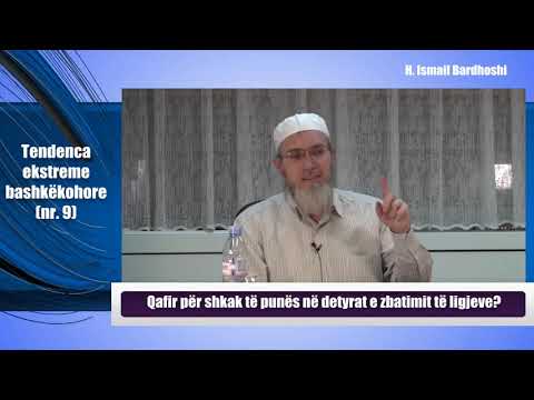 Tendenca ekstreme(9): "Qafir për shkak të punës në detyrat e zbatimit të ligjeve" - Ismail Bardhoshi