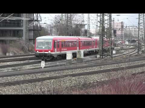 Bahnstrecke München-Rosenheim KBS 950 / KBS 951 mit Luftaufnahmen und ÖBB-City Shuttle