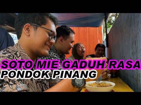 Geromboran Si Berat: Makan Soto Mie Gaduh Rasa Di Pondok Pinang